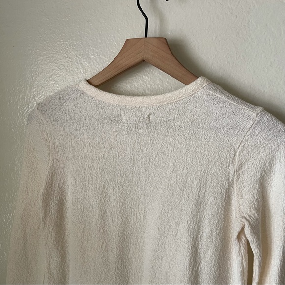 Madewell | Long Sleeve Side Tie Top - Picture 7 of 8